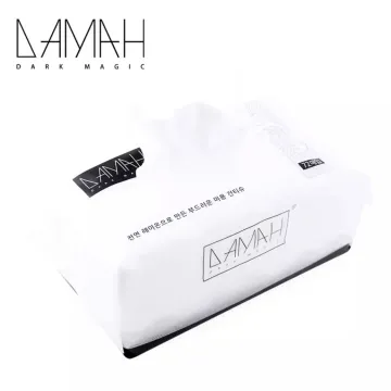 DAMAH - 黑魔法純棉潔面巾 80片 DAMAH - 黑魔法純棉潔面巾 80片