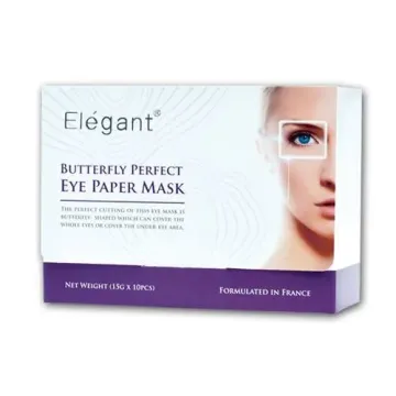 【震撼優惠】Elegant 活細胞蝴蝶形眼膜 15gx10片 【震撼優惠】Elegant 活細胞蝴蝶形眼膜 15gx10片