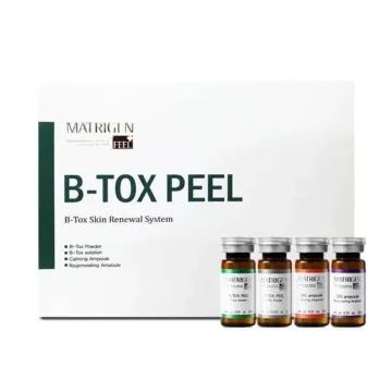 Matrigen B-Tox Peel 專業版 B-Tox Peel 生物海藻矽針 (一套共12支)【平行進口】